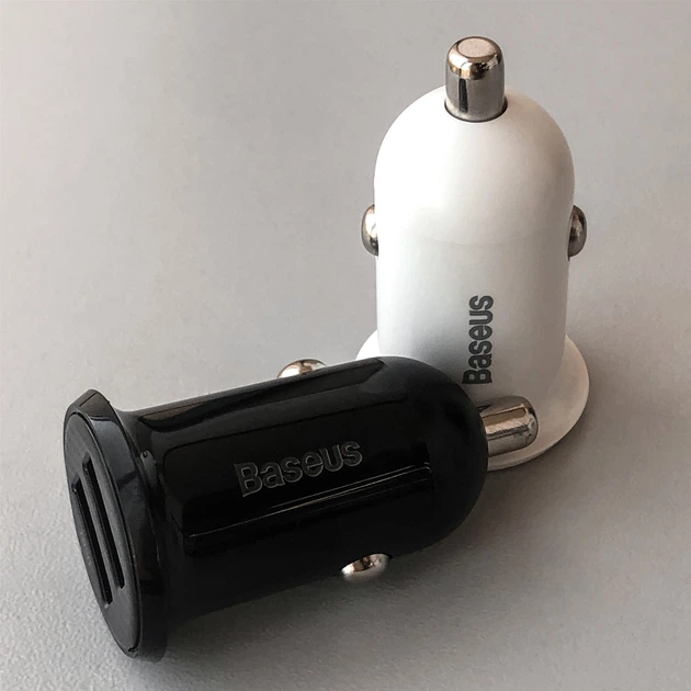 Ładowarka samochodowa Baseus Grain Pro 4.8A 2USB (CCALLP-01) - obraz 12