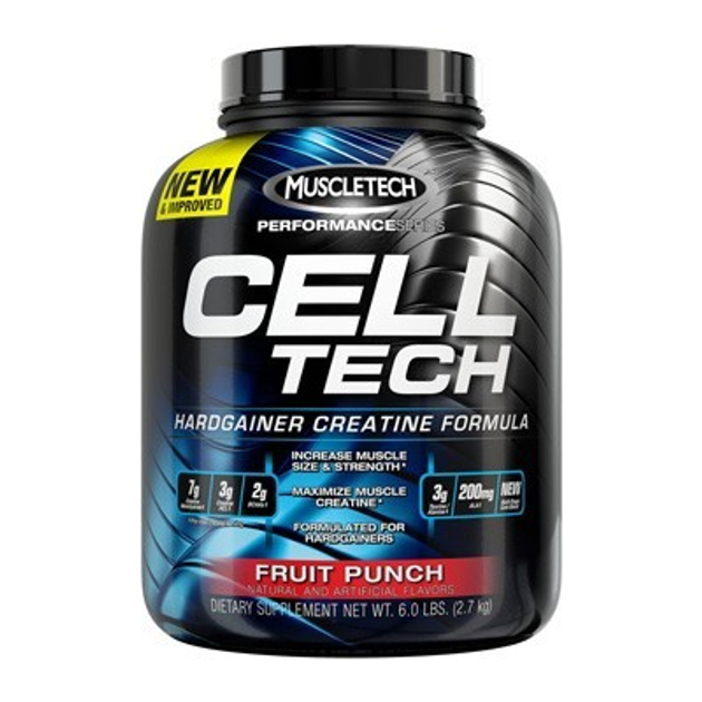 Посттреник MuscleTech Cell-Tech 2.72 кг Фруктовый пунш (43f8) - изображение 1