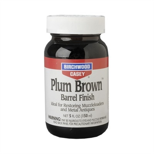 Средство для воронения по стали Birchwood Casey Plum Brown Barrel Finish 5 oz / 150 ml (14130) - изображение 2