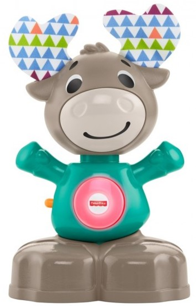 Интерактивная игрушка Fisher-Price Linkimals Веселый лось (укр) (GXR01 ...
