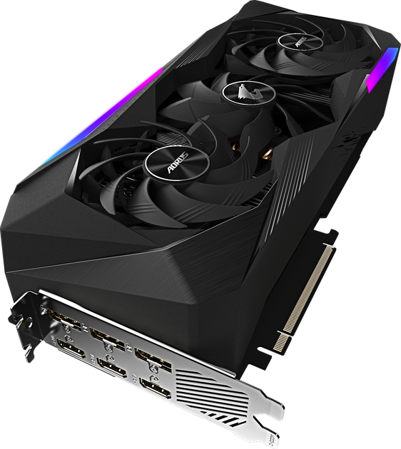 Gigabyte PCI-Ex GeForce RTX 3070 Ti Aorus Master 8G 8GB GDDR6X (256bit) (1875/19000) (3 x HDMI, 3 x DisplayPort) (GV-N307TAORUS M-8GD) - obraz 4