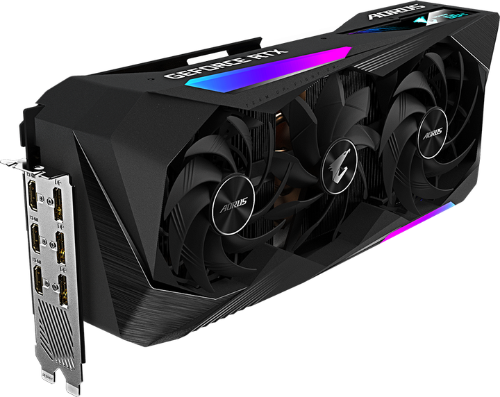 Видеокарта Gigabyte PCI-Ex GeForce RTX 3070 Ti Aorus Master 8GB