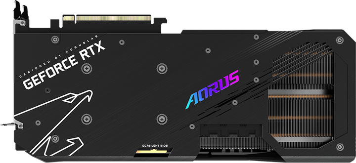 Gigabyte PCI-Ex GeForce RTX 3070 Ti Aorus Master 8G 8GB GDDR6X (256bit) (1875/19000) (3 x HDMI, 3 x DisplayPort) (GV-N307TAORUS M-8GD) - obraz 6