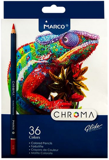 Карандаши цветные Marco Chroma 36 цветов (8010-36CB) – фото, отзывы ...