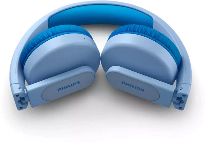 Навушники Philips Kids TAK4206 On-ear Colored light panels Wireless Blue (TAK4206BL/00) - зображення 8