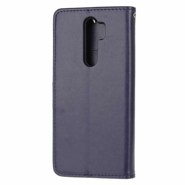 Чохол-книжка з малюнком UniCase Butterfly Pattern для Xiaomi Redmi Note 8 Pro - Dark Purple - зображення 3