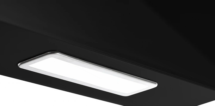 Витяжка похила BORGIO RNT-MU 60 black (60 см, 850 м3/год, чорне скло) - зображення 3