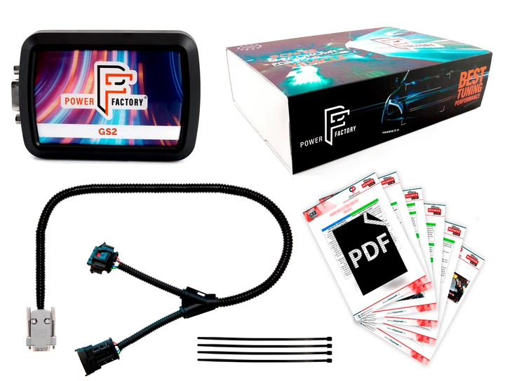 Чип тюнинг Power Factory GS2 + разъем к автомобилю KIA Sephia (FB) 1.8