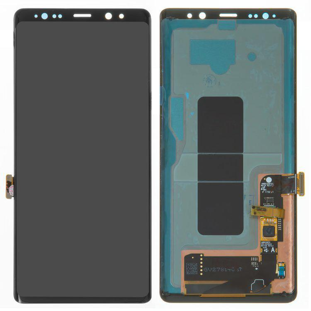 Дисплей для Samsung N950F Galaxy Note 8, чорний, із сенсорним екраном ...