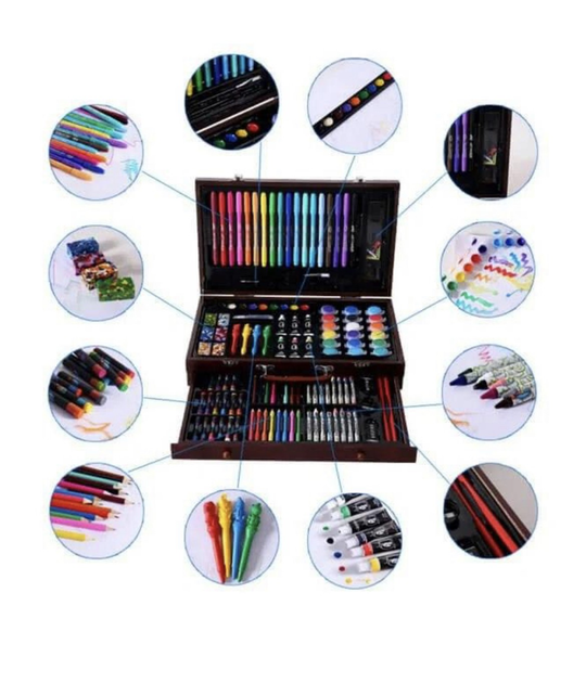 Набор для творчества Mega Art Set для рисования в деревянном чемодане ...