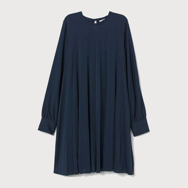 Сукня коротка осіння жіноча H&M 7332489RP8 S Темно-сині від Rozetka на платформі USKIDKA Акція на Сукня коротка осіння жіноча H&M 7332489RP8 S Темно-сині від Rozetka