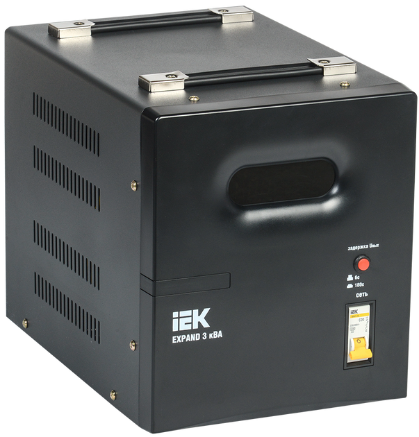 Стабилизатор напряжения 1-фазный переносной 3кВА EXPAND IEK (IVS21-1 .