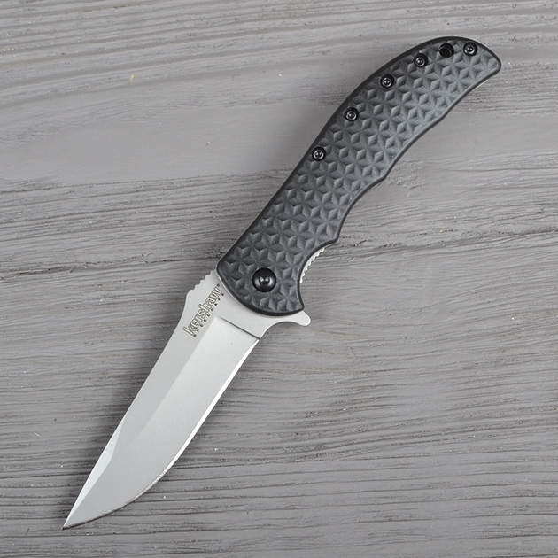 Нож складной Kershaw Volt II (длина: 177мм, лезвие: 79мм), черный - изображение 2