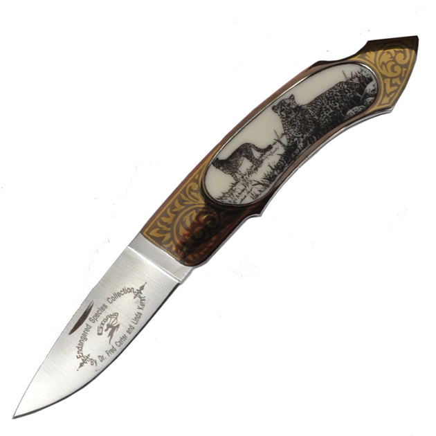 Нож складной GIGAND FC-9788E Гепард (длина: 18.0см, лезвие: 7.7см) - изображение 1