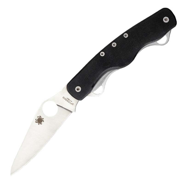Нож складной Spyderco Cliptool Standard (длина: 201мм, лезвие: 89мм), черный - изображение 1