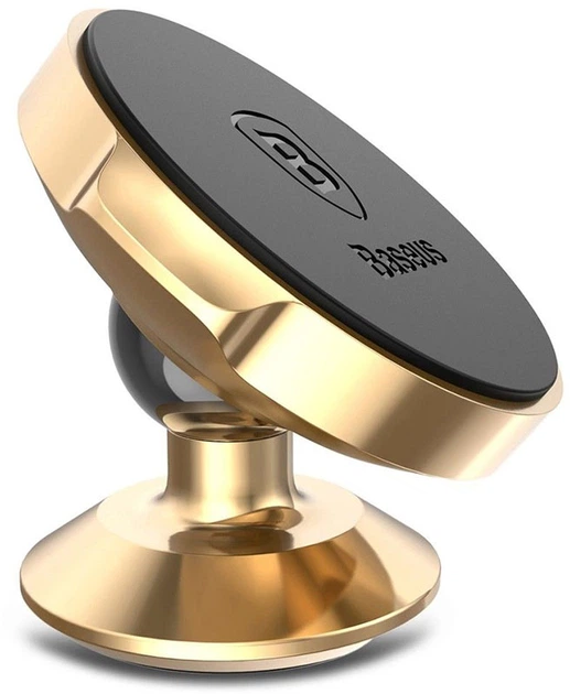 Автодержатель Baseus Small Ears Series Magnetic Bracket (Vertical type) Gold - Фото 2 Автодержатель Baseus Small Ears Series Magnetic Bracket (Vertical type) Gold - изображение 2