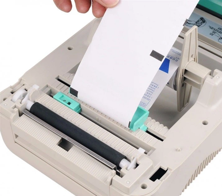 Принтер этикеток Xprinter XP-450B термопринтер наклеек и чеков 108мм USB для Новой почты (XP450B) - изображение 6