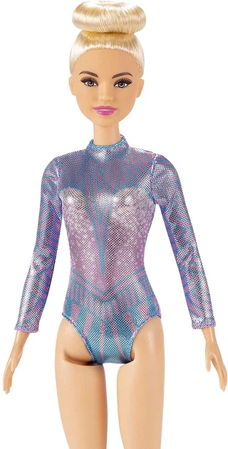 Кукла Барби Гимнастка Блондинка Barbie Rhythmic Gymnast Blonde Doll (GTN65) - изображение 4