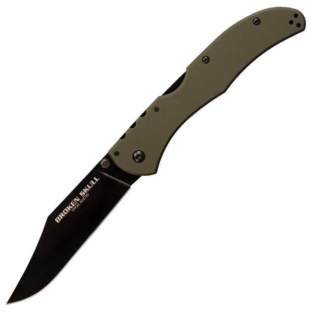 Ніж Cold Steel Broken Skull 3 Black OD Green (54S3A) - зображення 1