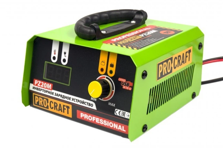 Инверторное зарядное устройство Procraft PZ20M - изображение 3