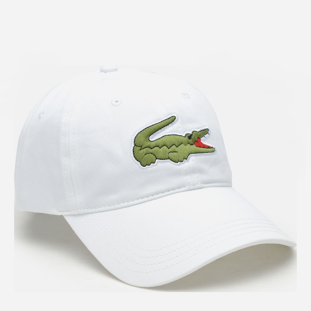 white cap lacoste