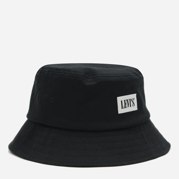 Панама Levi's Serif Bucket Hat 232433-6-59 S Regular Black