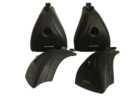 Опоры Thule 753 Rapid System (4шт) для авто с штатными местами или с интегрированными рейлингами (логотип другого бренда на наружной крышке) б/у - изображение 2