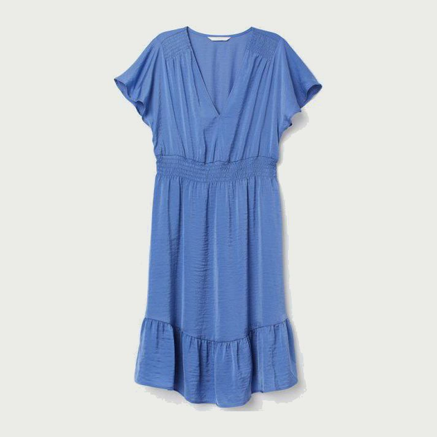 Сукня для вагітних міні осіння жіноча H&M 0765184-9 S Синя від Rozetka на платформі USKIDKA Акція на Сукня для вагітних міні осіння жіноча H&M 0765184-9 S Синя від Rozetka