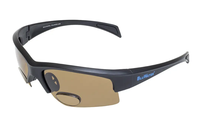 Бифокальные очки с поляризацией BluWater Bifocal-2 (+2.5) polarized (brown) (4БИФ2-50П25) - изображение 1