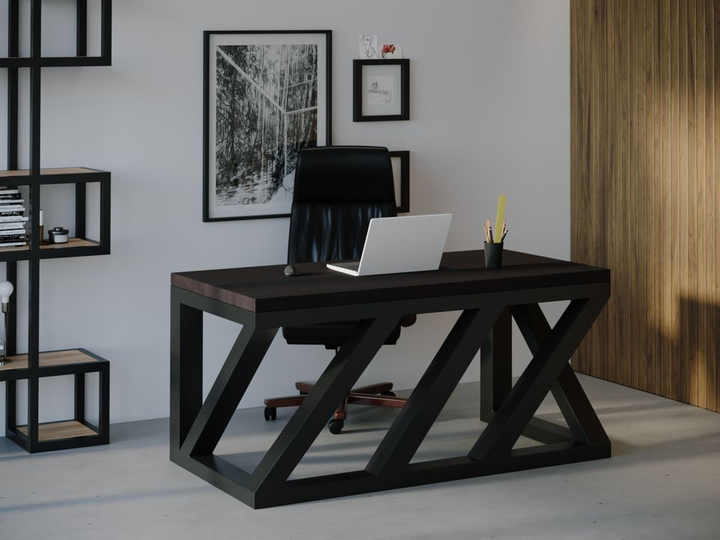 Компьютерный стол HYGGE HG109 Коллінг 120 х 80 х 75 см ДСП Дуб Венге ...