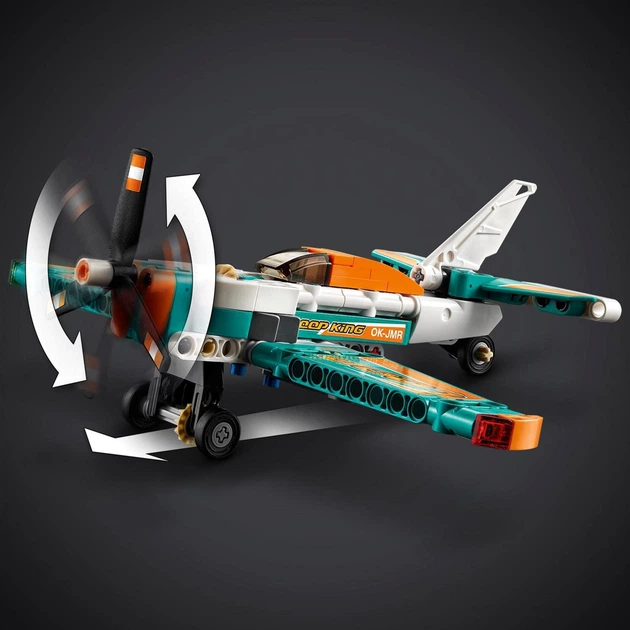 Конструктор LEGO Technic Спортивний літак 154 деталі (42117) - зображення 8