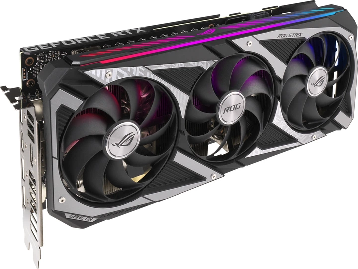 Видеокарта Asus PCI-Ex GeForce RTX 3060 ROG Strix Gaming OC V2 LHR