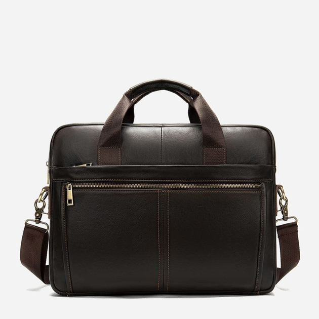 Сумка-портфель мужская кожаная Vintage leather-14670 Коричневая – в ...