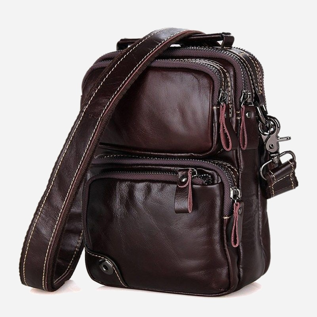 Сумка кросс-боди мужская кожаная Vintage 14435 Коричневая – в интернет ...