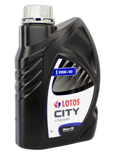 Олива моторна LOTOS Oil CITY STANDARD SF/CD 20W-50 1 л (WF-K107520-0N0) - зображення 3