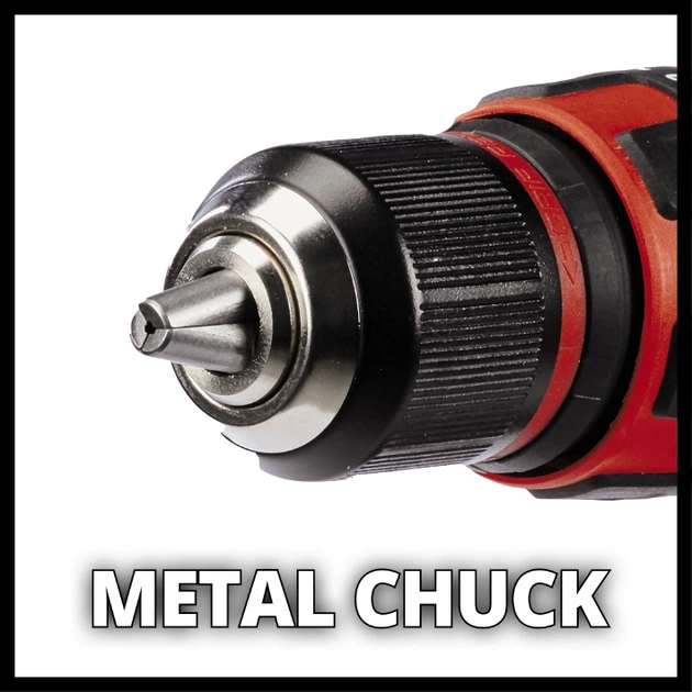 Акумуляторний шурупокрут Einhell TE-CD 18/48 Li-i - Solo 4513926 без акумулятора та зарядного пристрою (4006825635775) - зображення 5