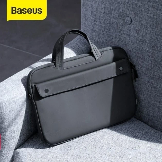 Сумка для ноутбука Baseus 13" Dark Grey для Samsung/MacBook/Lenovo/Dell/Asus/Acer - Фото 2 Сумка для ноутбука Baseus 13" Dark Grey для Samsung/MacBook/Lenovo/Dell/Asus/Acer - изображение 2