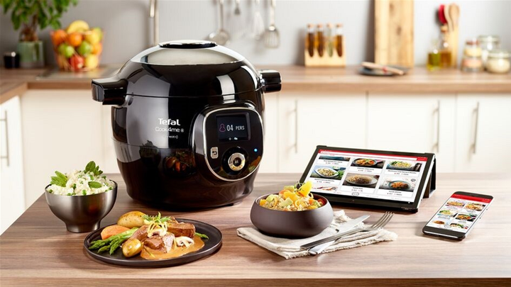 Мультиварка-скороварка TEFAL Cook4me + Connect CY855830 - зображення 15