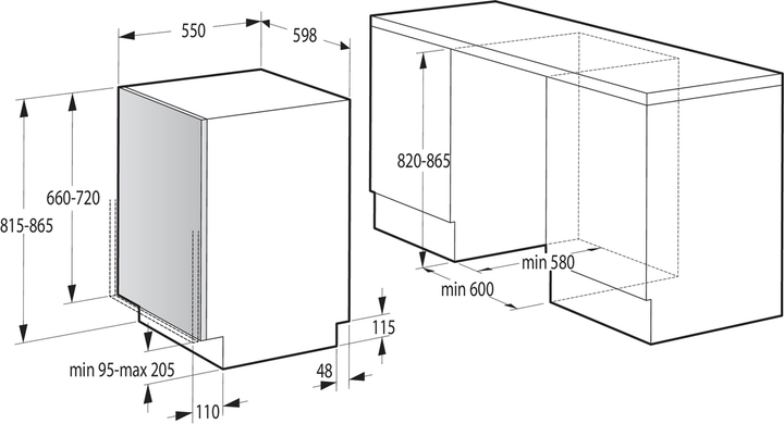 Встраиваемая посудомоечная машина GORENJE GV 620 E10 - изображение 2