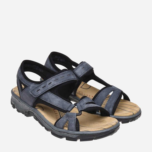 Сандалии RIEKER 68879/14 40 Темно-синие (4020933710247) – в интернет ...