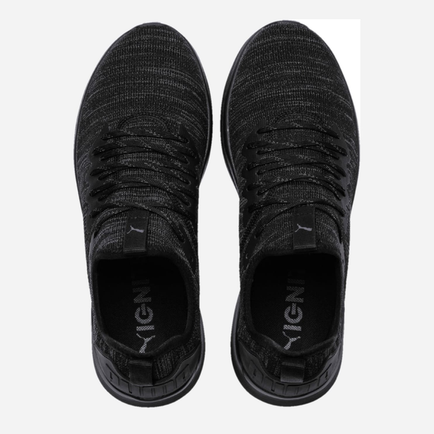 Puma men's ignite shop flash evoknit shoes black