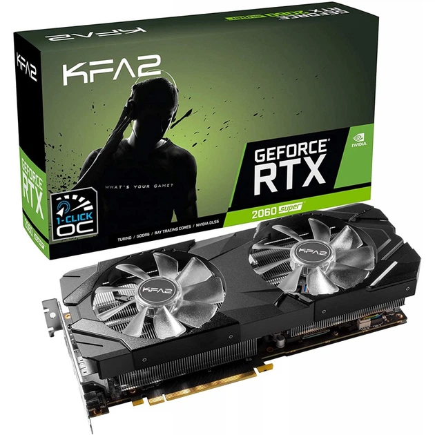 KFA2 GeForce RTX 2060 (1-Click OC), 6GB GDDR6 – фото, отзывы