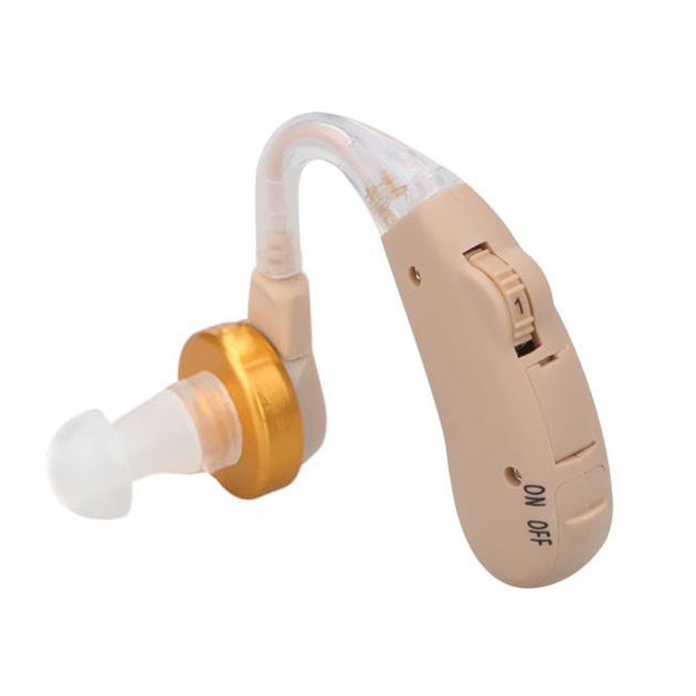 Заушный слуховой аппарат для улучшения слуха Axon E-103 Бежевый - изображение 1