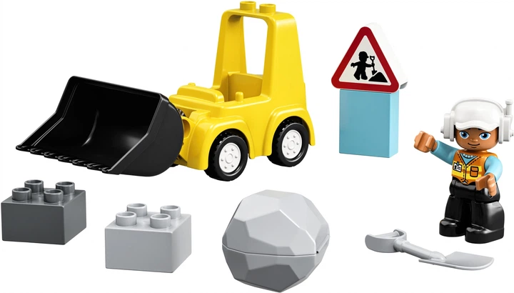 Zestaw klocków LEGO DUPLO Town Buldożer 10 elementów (10930) - obraz 2