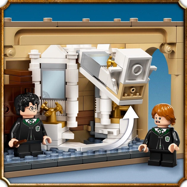 Zestaw klocków LEGO Harry Potter Hogwart: pomyłka z eliksirem wielosokowym 217 elementów (76386) - obraz 5