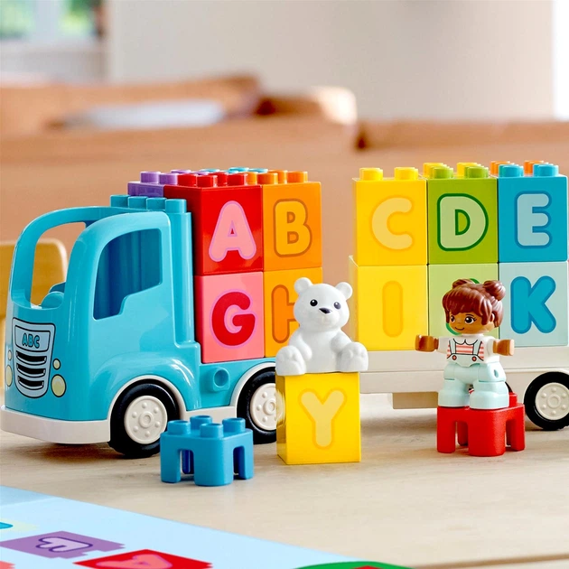 Zestaw klocków LEGO DUPLO My First Ciężarówka Alfabet 36 elementów (10915) - obraz 7