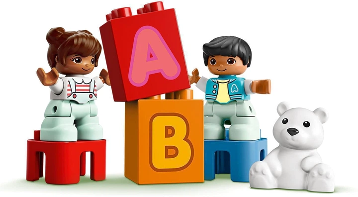 Zestaw klocków LEGO DUPLO My First Ciężarówka Alfabet 36 elementów (10915) - obraz 8