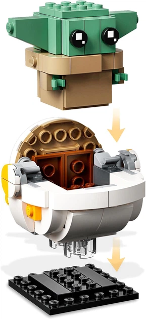 Zestaw klocków LEGO Star Wars Mandalorianin i Dziecko 295 elementów (75317) - obraz 8