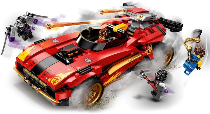 Конструктор LEGO Ninjago Преследователь ниндзя X-1599 деталей