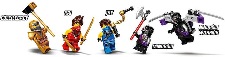 こちら受け渡し者が決まりました。 Купити Конструктор LEGO Ninjago Переслідувач ніндзя X-1 71867 в
